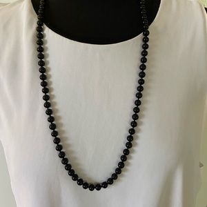 Authentic Onyx Beaded Necklace